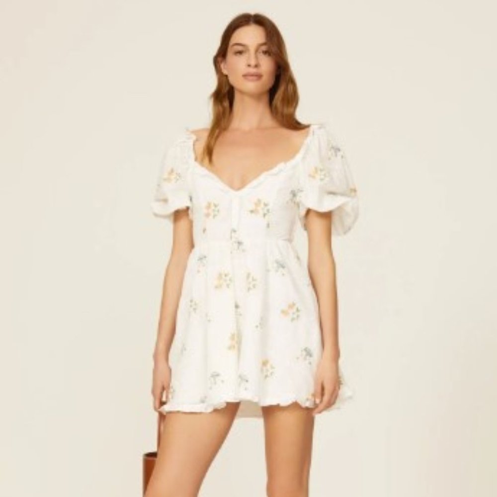For Love and Lemons Yolanda Mini Dress